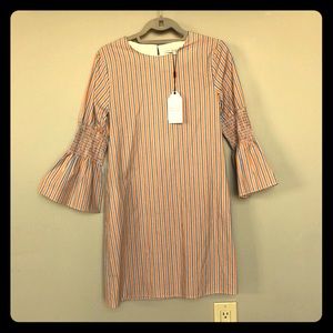 Never worn!! Striped mini dress